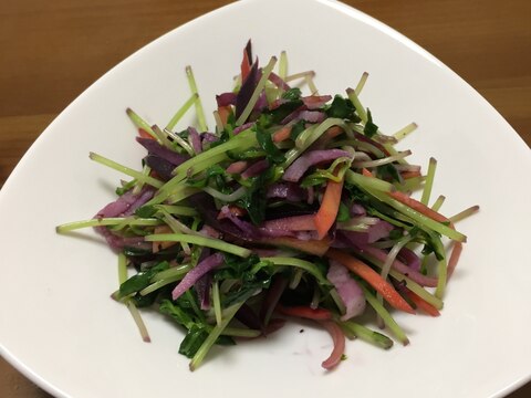 豆苗と人参のにんにくベーコン炒め レシピ 作り方 By Niconicokujira 楽天レシピ 豆苗と人参のにんにくベーコン炒め レシピ 作り方 By Niconicokujira 楽天レシピ